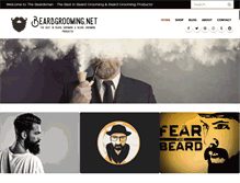 Tablet Screenshot of beardgrooming.net